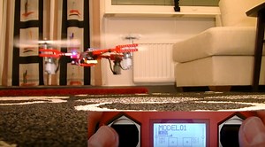 Building and testing a drone made almost entirely from LEGO parts