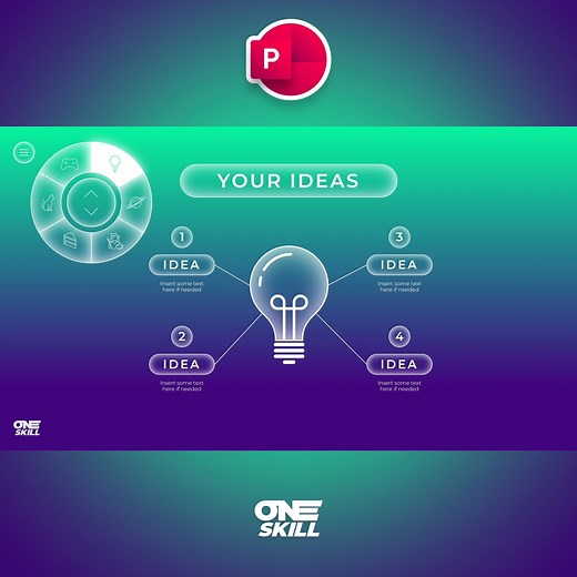 One Skill PowerPoint on Instagram: "Animated PowerPoint Slide Design Tutorial 2022 ✅ Watch Full Video > Link in the Bio."