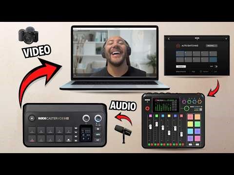 Connect the RodeCaster Video to a Rodecaster Pro 2 for Auto - Switching and Zoom Video Calls