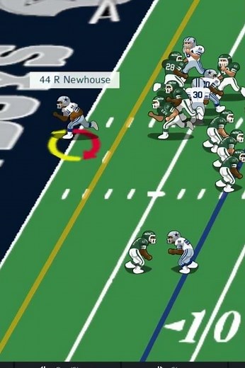 1982 Cowboys vs Jets (highlight) Robert Newhouse touchdown run.