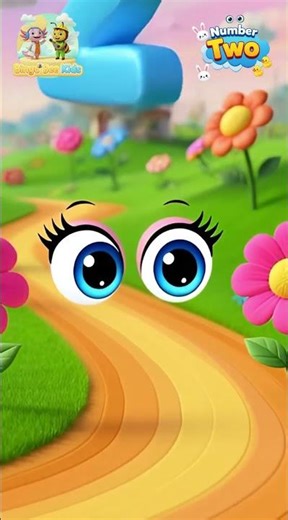 Number 2 Song for Kids: Ducks & Bunnies! | Counting for Toddlers #numbersforkids #preschoollearning