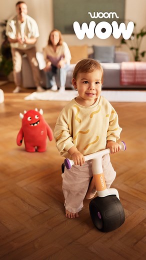 woom on Instagram: "Abracadabra! ✨ Poof! Get ready for the easiest, most smile-filled ride your kid will ever have. Say hello to the magic of pure, instant balance! Introducing the super-fun, ultra-cool, revolutionary woom WOW! This is riding joy, simplified and perfected. Get ready to play! 🤩 #woom #WOW #enjoytheride #release #playtime"