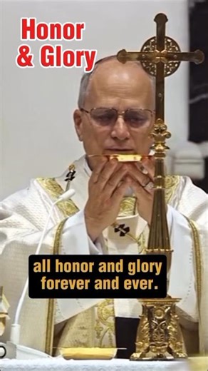 ✨The Sacred Doxology: Through Him, With Him, and In Him