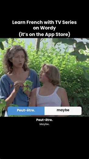 join 400k+ french learners on the "Wordy" app