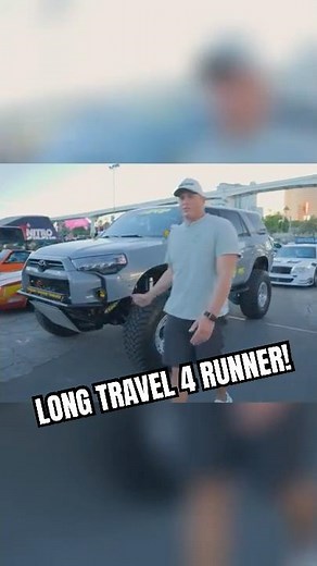 Toyota 4Runner with long travel! #toyota4runner #toyotatrucks