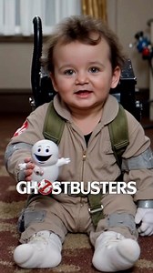 Ghostbusters Cast But As Babies 👻 #ghostbusters #billmurray #babies #cute #toddler 🎬 Boxvisuals | Millennia Records