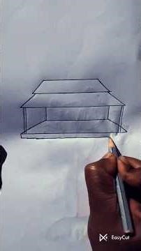 How to Draw a House Stap by stap #drawing #house #art