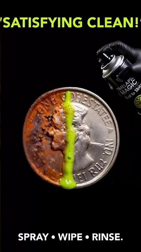Rusty Coin to Mirror Shine in Seconds! 🪙✨ | TIMELAPSE MAGIC Rust Removal