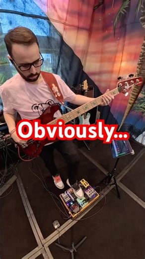 You can’t try a Geddy Lee YYZ pedal without THIS #bass #bassfeatured #grooveoftheday