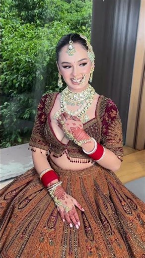 A happy bride is the prettiest bride 💫 #HappyBride #BrideGlow #WeddingFeels