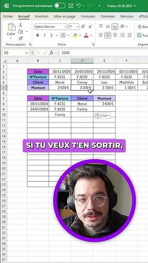 🚀 Tip: Transpose a table in seconds in Excel! 👇\n\n📍 Need to quickly switch