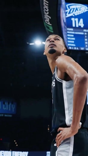 The alien WEMBANYAMA humiliated Oklahoma City #NBAPlayoffs #Spurs