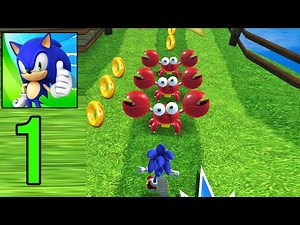 Sonic Dash Endless Runner Game - Gameplay Walkthrough Part 1 (iOS, Android)