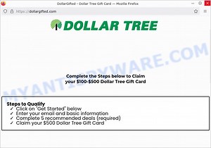 DollarGifted.com $500 Dollar Tree Gift Card Scam: What You Need to Know