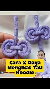 1.2M views · 12K reactions | Tutorial Cara Mengikat Tali Hoodie Dengan Berbagai Cara dan Gaya #tutorial #fashion #tipsdantrik #idekreatif | Fahmi Ideas | Facebook