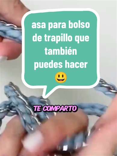Aprende a tejer bolsos de trapillo fácilmente