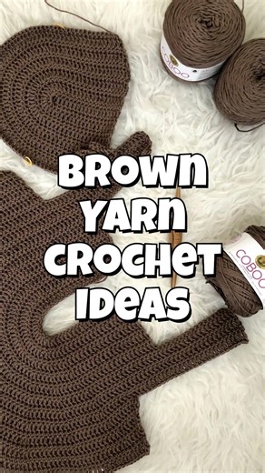 What to make with brown yarn??