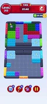 Color Block Jam Level 313 Walkthrough #colorblockjam