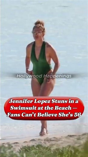Jennifer Lopez Stuns in a Swimsuit at the Beach — Fans Can’t Believe She’s 56