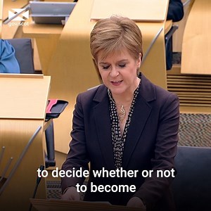 11K views · 745 reactions | Today First Minister Nicola Sturgeon opened the Scottish Government debate on Scotland’s Future. Watch the debate on https://www.scottishparliament.tv/  | The Scottish Government | Facebook