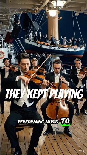 The Titanic Musicians Played Until the End 🎻