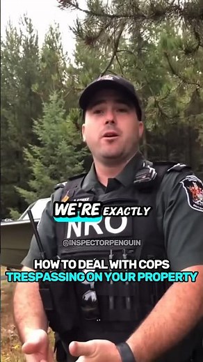 How To Deal With Cops Trespassing On Your Property 🧐