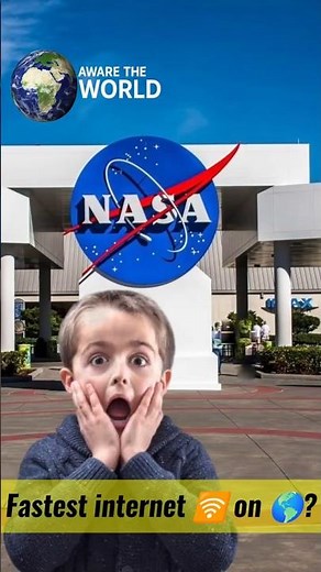 NASA Ki Internet Speed 91 GB/s | Duniya Ki Sabse Tez Internet #shortsfeed #ytsearch @AwareTheWorld