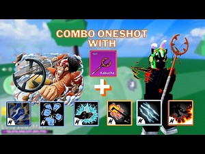 Easy Combo One Shot With Kabucha And All Melee | Blox Fruits update 17. 3