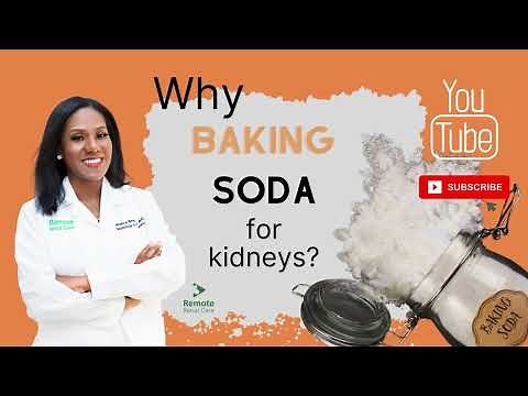 How baking soda can be used for kidneys?