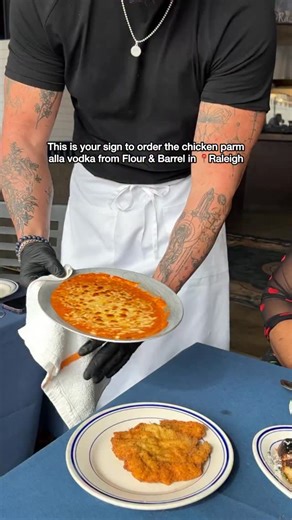 Shout out @flourandbarrelnc for making all my chicken parm dreams come true. I posted about wanting a restaurant around here to serve a skillet vodka chicken parm and they said “BET.” It’s on the secret menu 🤫 so make sure you ask for it and they’ll hook you up. 📍 Flour & Barrel 400 W North St Suite 120 Raleigh NC Raleigh food, downtown Raleigh, nc foodie, North Carolina | NC Eat & Play