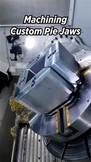 Machining Custom Pie Jaw Workholding