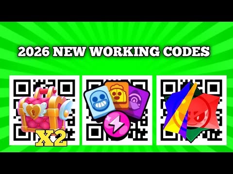 2026 🥳 BRAWL STARS FREE REWARDS 🤩 | NEW QR CODES 2026 😲 | GET FREE LOVE BOXS & POWER POINTS 💞