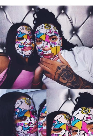 Creative Face Masks for Couples