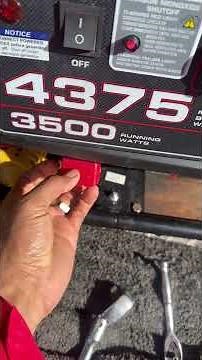 How to bypass your carbon monoxide sensor on your brand new predator generator