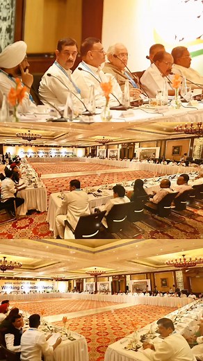 1.8K views · 139 reactions | Congress Working Committee meeting  Hyderabad, Telangana | Office Of RG | Facebook