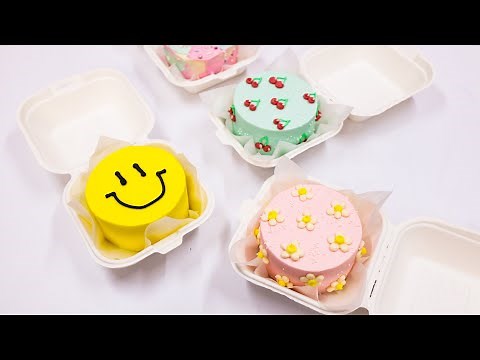 PASTELITOS COREANOS! LUNCHBOX CAKE | DANIFLOWERS