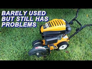 Replacing The Belt On A Cub Cadet Edger.