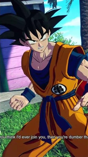 GOKU VS RADITZ #entertainment #gaming #automobile #anime #trending