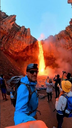 GoPro Footage - Lava Waterfall!!!!