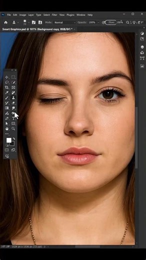 Photoshop Clone Stamp Tool Tutorial | Easy Retouch Trick🔥 #shorts