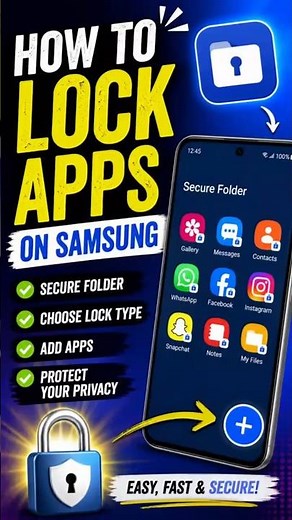 Samsung Secure Folder Setup (Nobody Knows About This) #SamsungTips #SecureFolder #Hacks