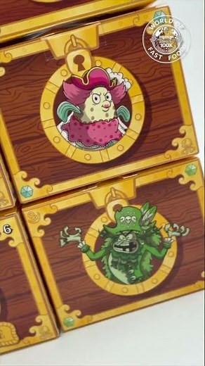 all box 👀 Spongebob x One Piece x McDonald's