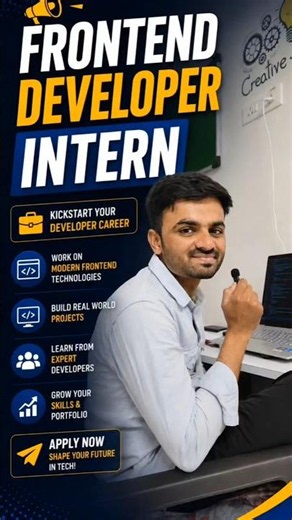 Falcon Informatics is seeking a Frontend Developer Intern to support the development