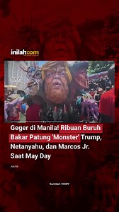 Ribuan pekerja di Manila memperingati Hari Buruh Internasional ke-123 dengan aksi yang berubah menjadi protes terhadap kenaikan harga, upah rendah, dan pengaruh militer asing. Massa berpakaian merah berjalan dari Espana Boulevard menuju Mendiola sambil menuntut kenaikan upah dan penurunan harga bahan bakar. Aksi memuncak saat mereka membakar boneka yang menggambarkan Donald Trump, Benjamin Netanyahu, dan Ferdinand Marcos Jr. Para pekerja menuntut upah minimum 1.200 peso serta penurunan harga BBM