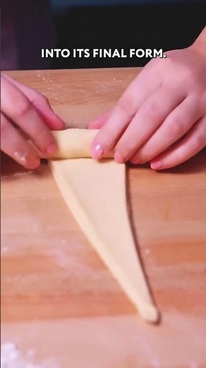 The only way to roll croissants #baking #bread #cooking #food #fyp
