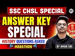 History Questions Asked in SSC CGL Exam | History Marathon Class for SSC CHSL 2025 | By Aman Sir