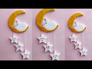 thermocol cat wall decor /thermocol craft ideas /diy home decorating 2021 and Deepam special ideas