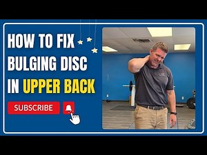 How to Fix Herniated or Bulging Disc in Upper Back/Neck | Fix Pinched Nerve