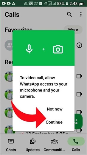 To Call Allow Whatsapp Access To Your Microphone Tap Settings Permissions And Turn Microphone On