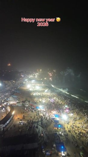 Happy newyear 2026 #newyear #celebration #vizag #viralshort